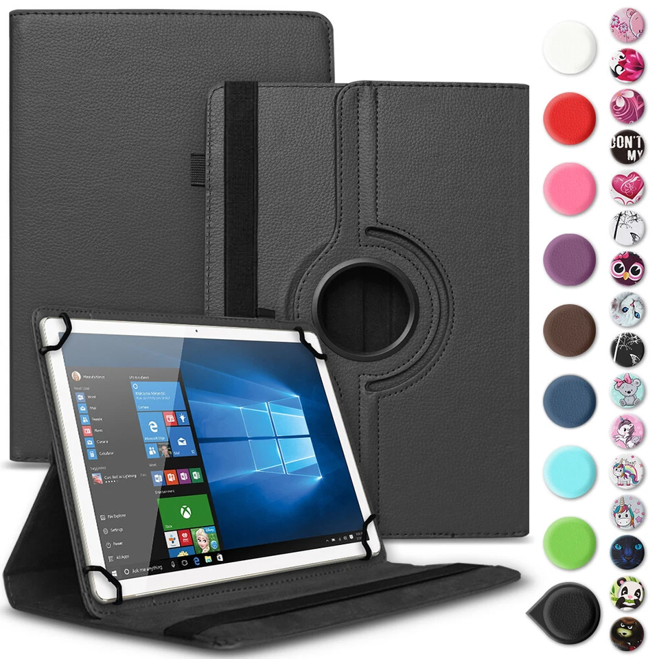 Tablet Tasche für Archos T101 / T105 Hülle Schutzhülle Case 360 Drehbar Cover - Bild 1 von 1
