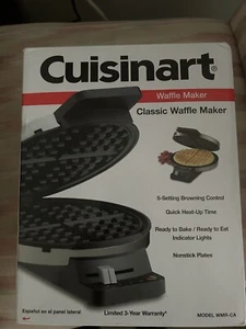 cuisinart classic waffle maker, quick heat-up time, nonstick plates, 5 settings - Picture 1 of 3