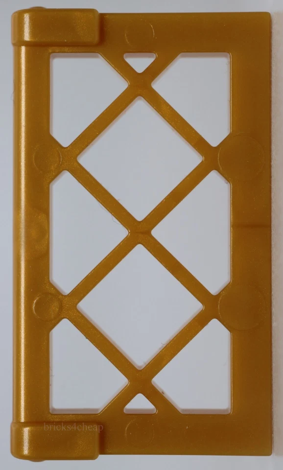 Lego 20x Perla Oro Ventana 1 x 2 x 3 Panel Enrejado con Pestañas Esquineras Gruesas Foto 1 de 1