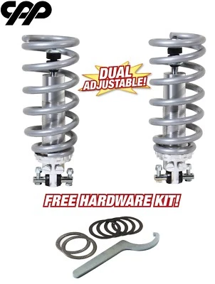 61-65 Ford Falcon Coilover Conversion Kit Double Adjustable Coil Over 350LBS - Image 1 of 4