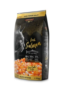 LEONARDO 4 kg fresh Salmon Katzenfutter Trockenfutter Katze Getreidefrei Gourmet - Bild 1 von 3