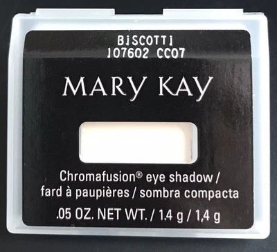 New In Package Mary Kay Chromafusion Eye Shadow BISCOTTI Full Size Fast Ship - Image 1 of 2