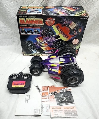 Tyco R/C Slammer 6.0V Jet Turbo Remote Control Car W/Box ~ No Battery or Charger - Image 1 of 4