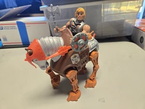 VTG Masters of the Universe MOTU Complete Stridor & Battle Armor He-Man Figure - Picture 1 of 10