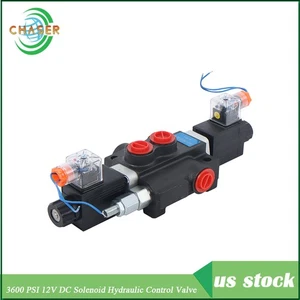 3600 PSI 13 GPM 1 Spool Solenoid 12V DC Hydraulic Control Valve Double Acting - Picture 1 of 9
