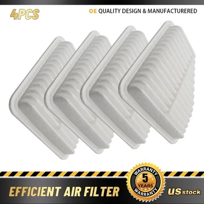 4x Filtro de aire del motor para Toyota Camry RAV4 Corolla Avalon Venza Scion tC xB Lexus Foto 1 de 4