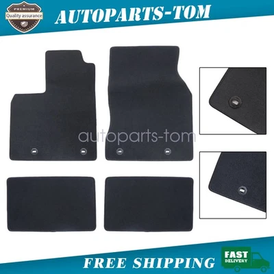 Replacement Front & Rear Floor Mats Carpet Fits 2011-2017 Lexus CT200h Velour 4X - Image 1 of 4