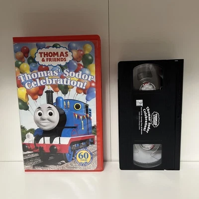 Thomas & Friends Thomas’ Sodor Celebration VHS Very Rare Clam Shell Case Version - Image 1 of 4