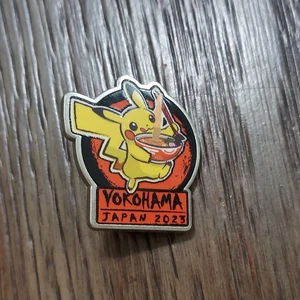 Pokemon 2023 World Championships Yokohama Japan Pikachu Magnet WCS Limited - Picture 1 of 5