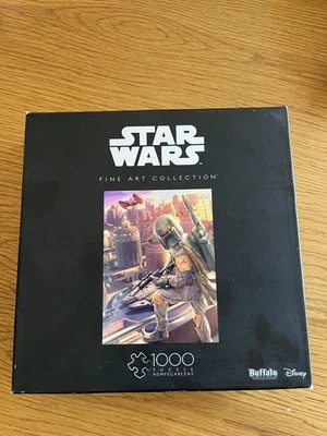 COLECCIÓN BELLAS ARTES STAR WARS, BOBA FETT, ROMPECABEZAS 1000 PIEZAS Nuevo Foto 1 de 4