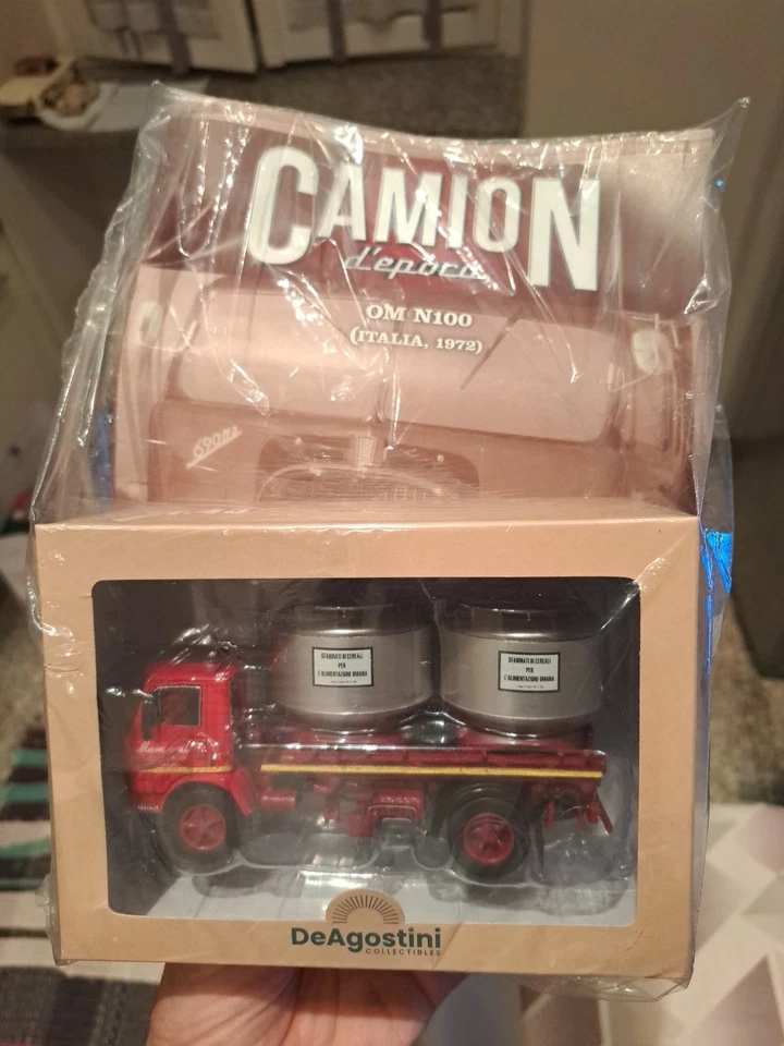 Camion d’epoca OM N100 1972  1/43 1:43 die-cast  DE AGOSTINI - Immagine 1 di 1