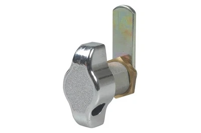 IBFM Chiusura serratura lucchettabile cromata per armadietti mobiletti palestre a.153