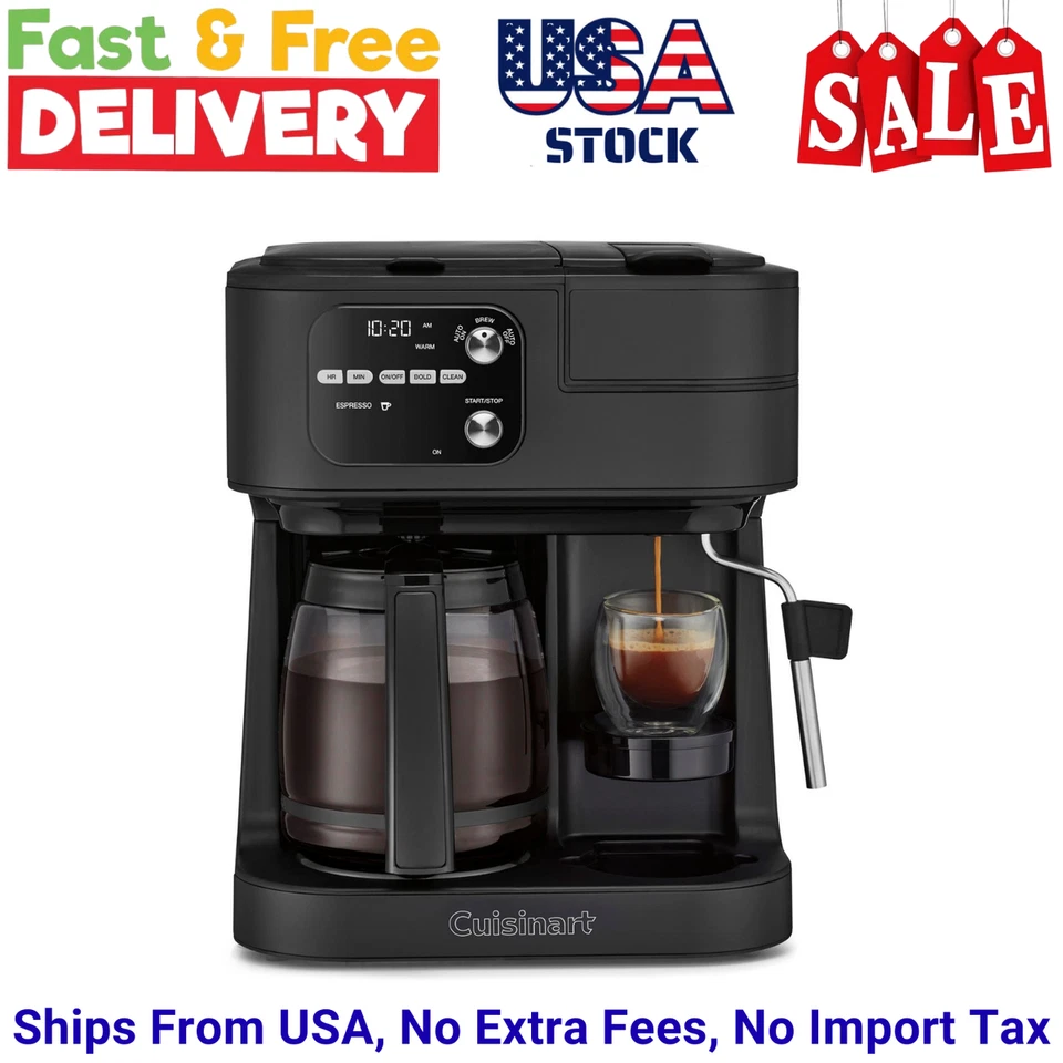 Cuisinart SS-4N1 Centro de Café Barista Bar Cafetera 4 en 1 - Negra Foto 1 de 1