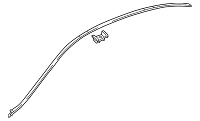 Moldura por goteo original Mercedes-Benz 213-690-04-06 Foto 1 de 2