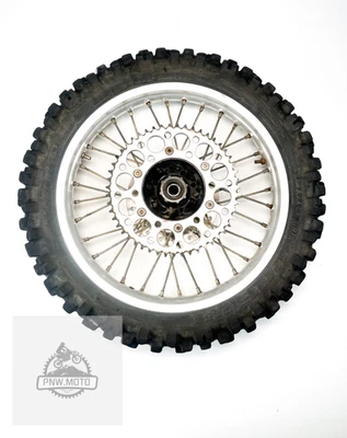 Conjunto de buje de llanta de neumático de rueda trasera Honda CR125R CR 125R 250r 500r 1994 90-94 OEM + Foto 1 de 4