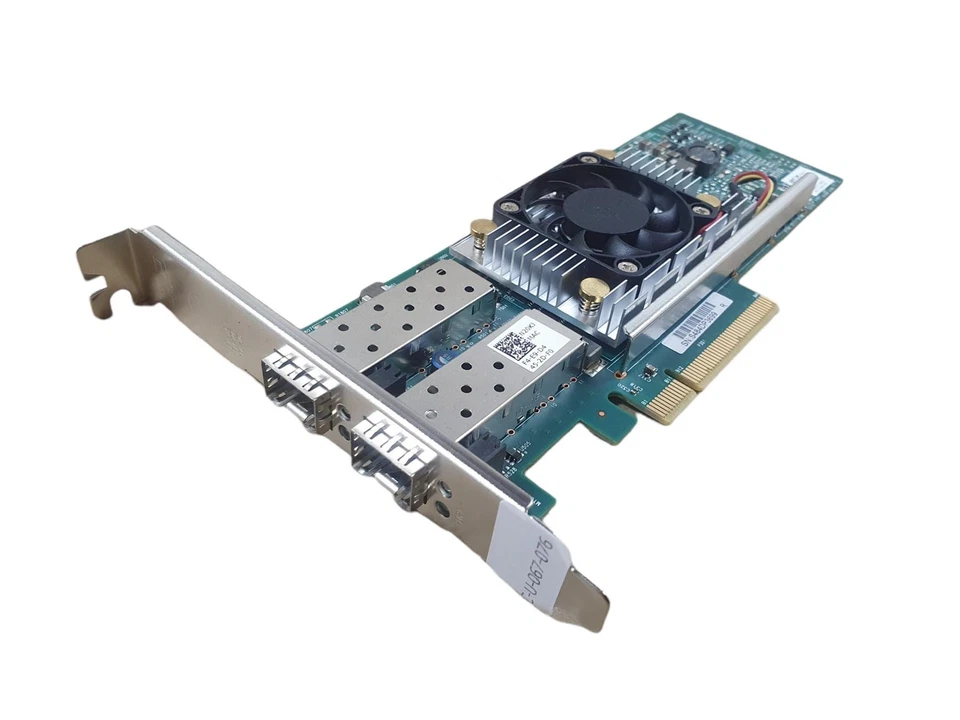 Dell N20KJ Broadcom 57810 Dual-Port 10Gb SFP+ PCI-E x4 Network Card - Image 1 of 1