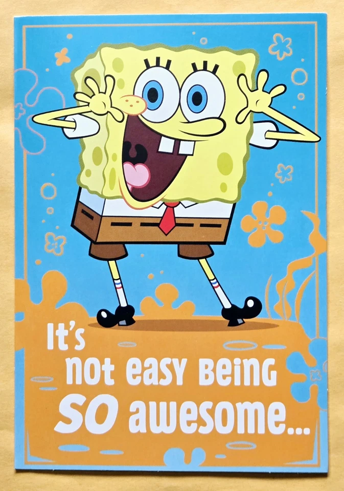 SpongeBob SquarePants Greeting Card (+ Envelope 5x7")/Kid - Image 1 of 4
