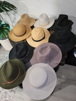 Women's Hat's Lot Size Small, 10 Hats Total, Charlie 1 Horse, Gigi Pip + More - Image 1 of 4