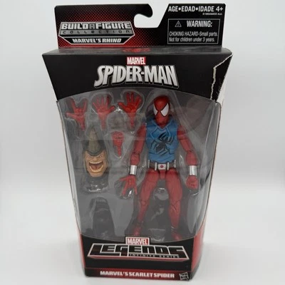 Marvel's Scarlet Spider Legends Spider-Man Rhino BAF Wave 6" LEER POR FAVOR Foto 1 de 3