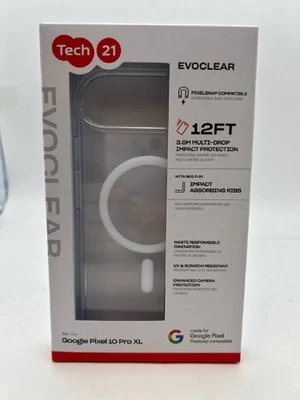 Tech21 EVO CLEAR Case for Google Pixel 10 Pro XL - Image 1 of 3