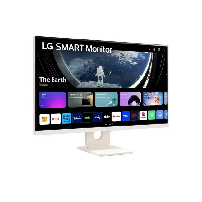 LG MYVIEW 27SR50F-W 27" SMART FULL HD HDR 1080P IPS MONITOR WHITE 5MS HDMI USB - Image 1 of 1