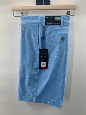 Pantalones Cortos de Golf Walter Hagen P11 Estampado de Birdie MGA14182 Para Hombres 36 Daybreak Azul Nuevos con Etiquetas Foto 1 de 3