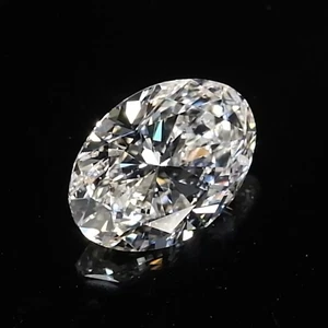 Corte ovalado 2,01 CT certificado. Diamante extraído natural AGI suelto color F SI1 claridad - Imagen 1 de 2