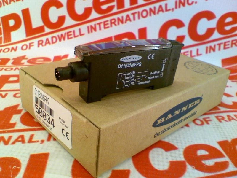 BANNER ENGINEERING D11E2N6FPQ / D11E2N6FPQ (NUEVO EN CAJA) Foto 1 de 1