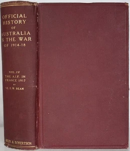 The AIF in FRANCE 1917, Bean. WW1 Australian Imperial Force Official History - Picture 1 of 7