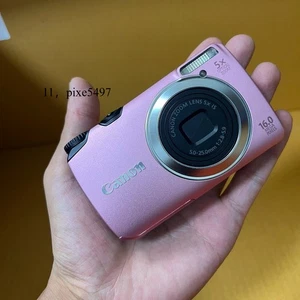 Canon PowerShot A3300 IS Digital Camera 16.0 MP 5x Optical Zoom Auto Focus Pink - Picture 1 of 6