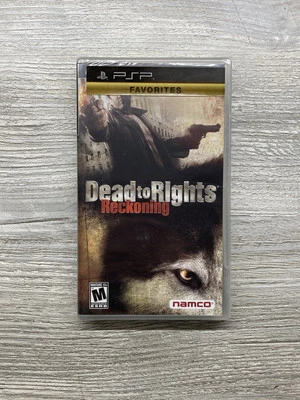 Dead to Rights Reckoning Sony PSP Black Label - NEW FACTORY SEALED! Very Clean! - Image 1 of 4