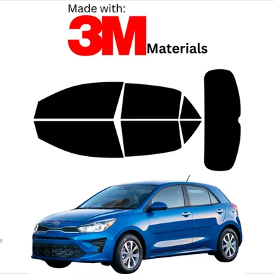 Precut Window Tint Kit For Kia Rio5 18-23 Color Stable Ceramic Made With 3M - Image 1 of 4