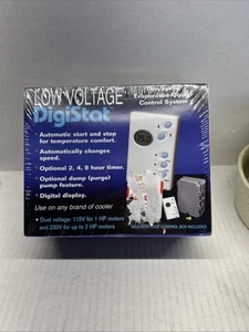 NEW Dial Mfg Evaporative Cooler Thermostat Low Voltage Digistat 7624 Two Speed - Picture 1 of 7