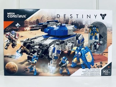 Mega Construx Bloks Destiny Goliath Tank Strike FFB56 Halo 902 Pcs - Image 1 of 4