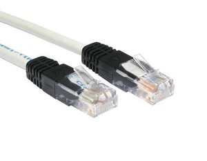 GP864 Crossover Katze 5e Ethernet Netzwerk RJ45 Kabel Grau 5 Meter 26 Awg - Picture 1 of 1
