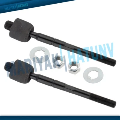 Pair Front Inner Tie Rod For 2001 2002 2003 2004 2005 2006 Acura MDX Honda Pilot Foto 1 de 4