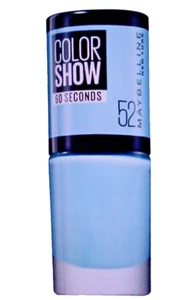 Maybelline Colour Show Nail Polish, Blue, Made in France, Sealed and Unopened. - Picture 1 of 8
