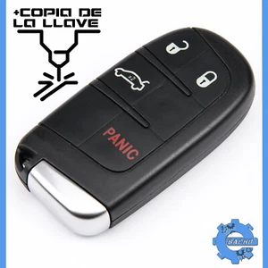 REMOTO LLAVE FUNDA SE ADAPTA A FIAT FREEMONT CHRYSLER 300 + COPIA DE LA LLAVE - Bild 1 von 8