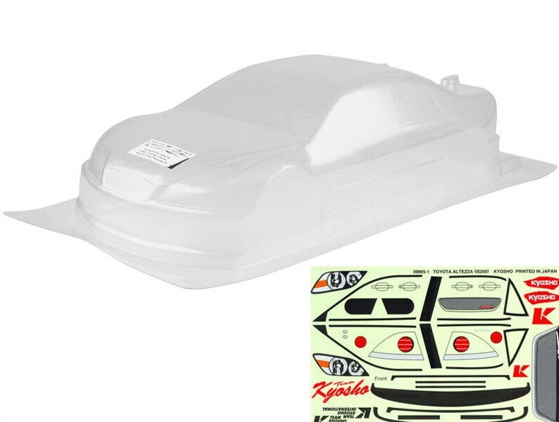 Carrocería 1:10 Lexus IS 2000 Toyota Altezza IS200 sin pintar Team Kyosho 39965 Foto 1 de 1