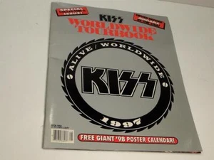 KISS 1997 Alive/Worldwide Tour Book  w/Poster Calendar - Picture 1 of 5