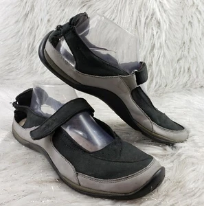 ECCO Gray Black Active Shoes Womens Size EUR 39 - Picture 1 of 6