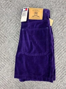 Vintage Y2K Tommy Hilfiger?Velvet Skirt Women's Size 2 Purple Adult RARE NWT - Picture 1 of 14