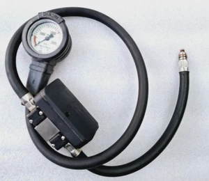DRAGER 33577440 SCBA SET PRESSURE GAUGE WITH HOSE ASSEMBLY & 3356032 UNIT DRAGER - Picture 1 of 7