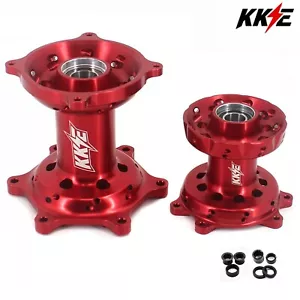 KKE CNC Billet Hubs Set for Honda CRF250R 2002-2012 CRF450R CR125 CR125R 02-13 - Bild 1 von 6
