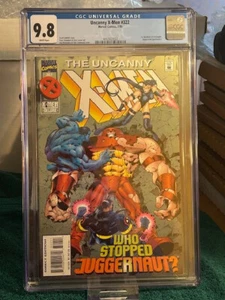 Uncanny X-men #322 Edición Deluxe CGC 9.8, 1ª Mención Onslaught, Juggernaut - Imagen 1 de 4