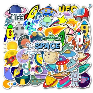 50pcs Cute INS-Style Sun Beach VSCO Vinyl Decal Stickers Bomb Laptop Joy Happy - Picture 1 of 18