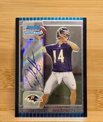 Derek Anderson Ravens 2005 Bowman cromo #240 radiocontrol novato automático Foto 1 de 2