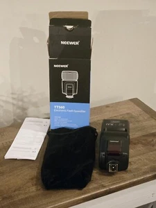 Neewer TT560 Flash Speedlite - for Canon Sony Nikon Panasonic Olympus Pentax - Picture 1 of 18