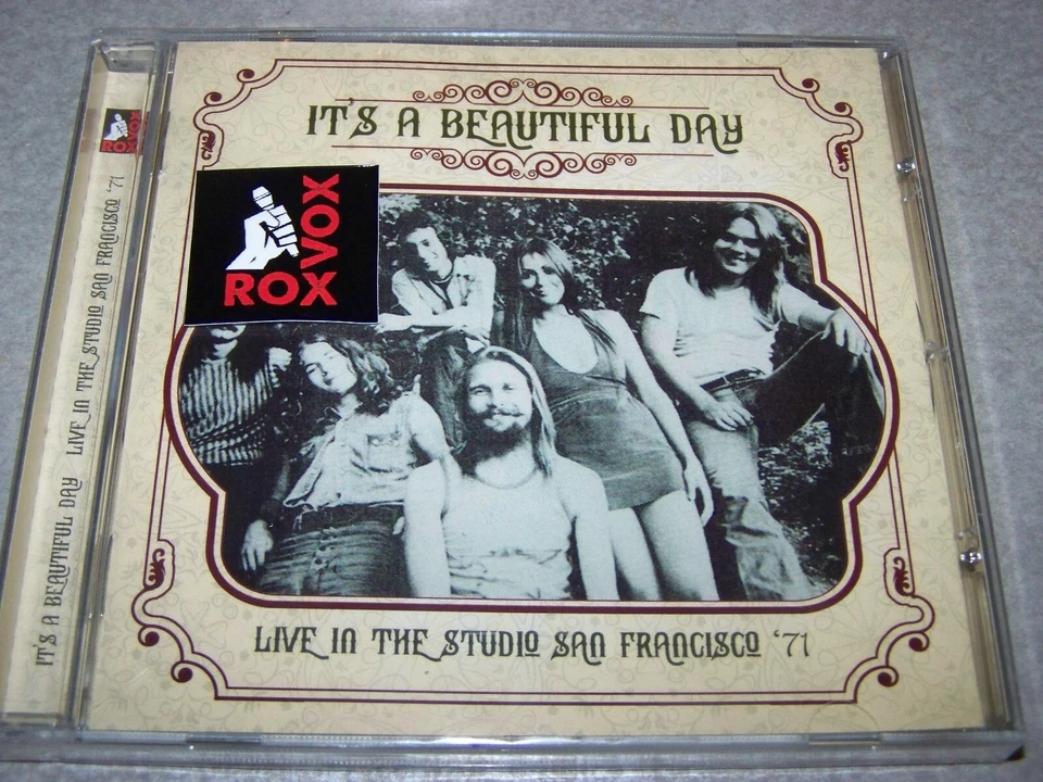Live in the Studio San Francisco '71 * by It's a Beautiful Day (CD, Jul-2016, Roxvox)