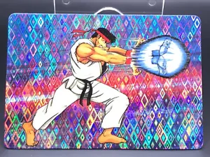 Ryu Street Fighter II luchador código de barras TCG CAPCOM JAPÓN 1992 Raro Envío F/S No.1 - Imagen 1 de 12
